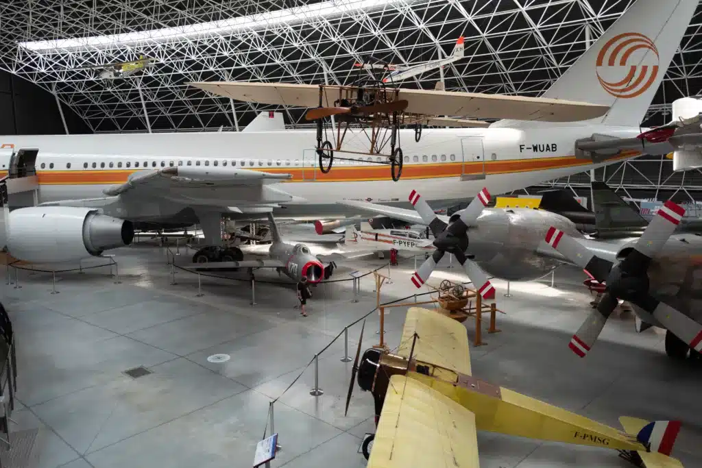 Heritage aircraft collection at the Airbus Mueseum