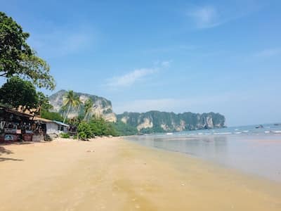 Natural white sand beaches