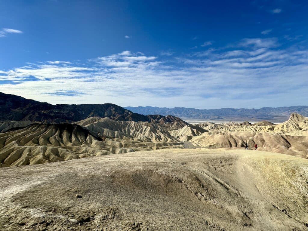 Views of Death Valley from Zabriskie Point