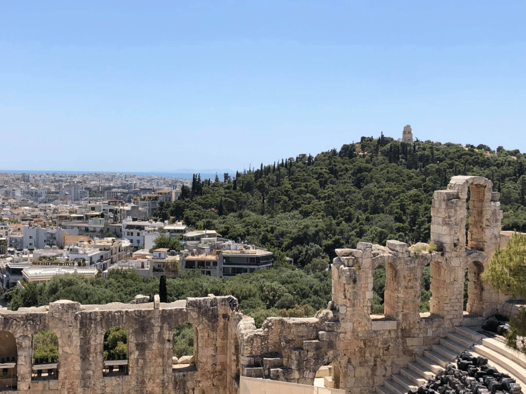 View of Mount Lycabettus