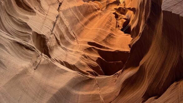 Colorful sandstone canyons