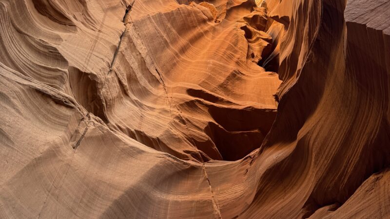 Colorful sandstone canyons