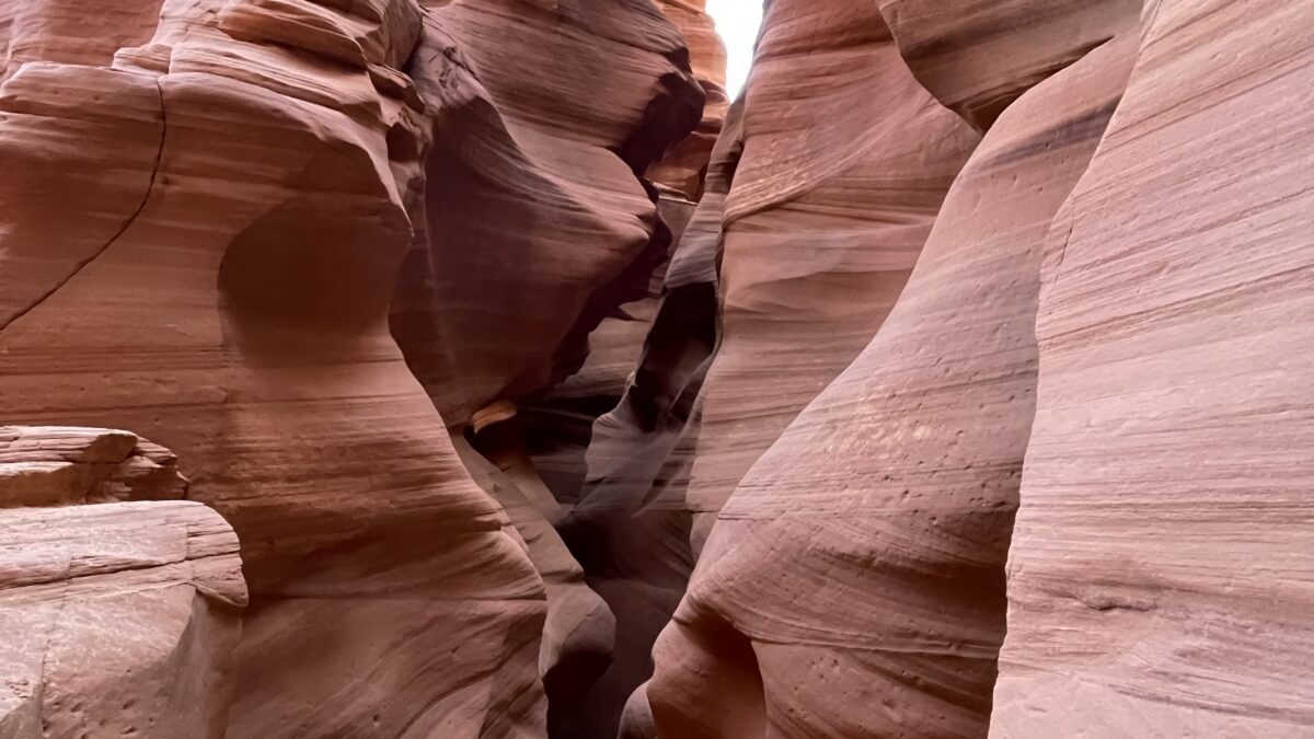 Antelope Canyon X slot canyon