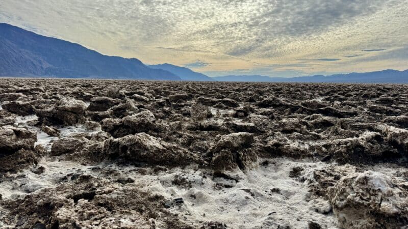 Devil's Golf Course in Death Valley