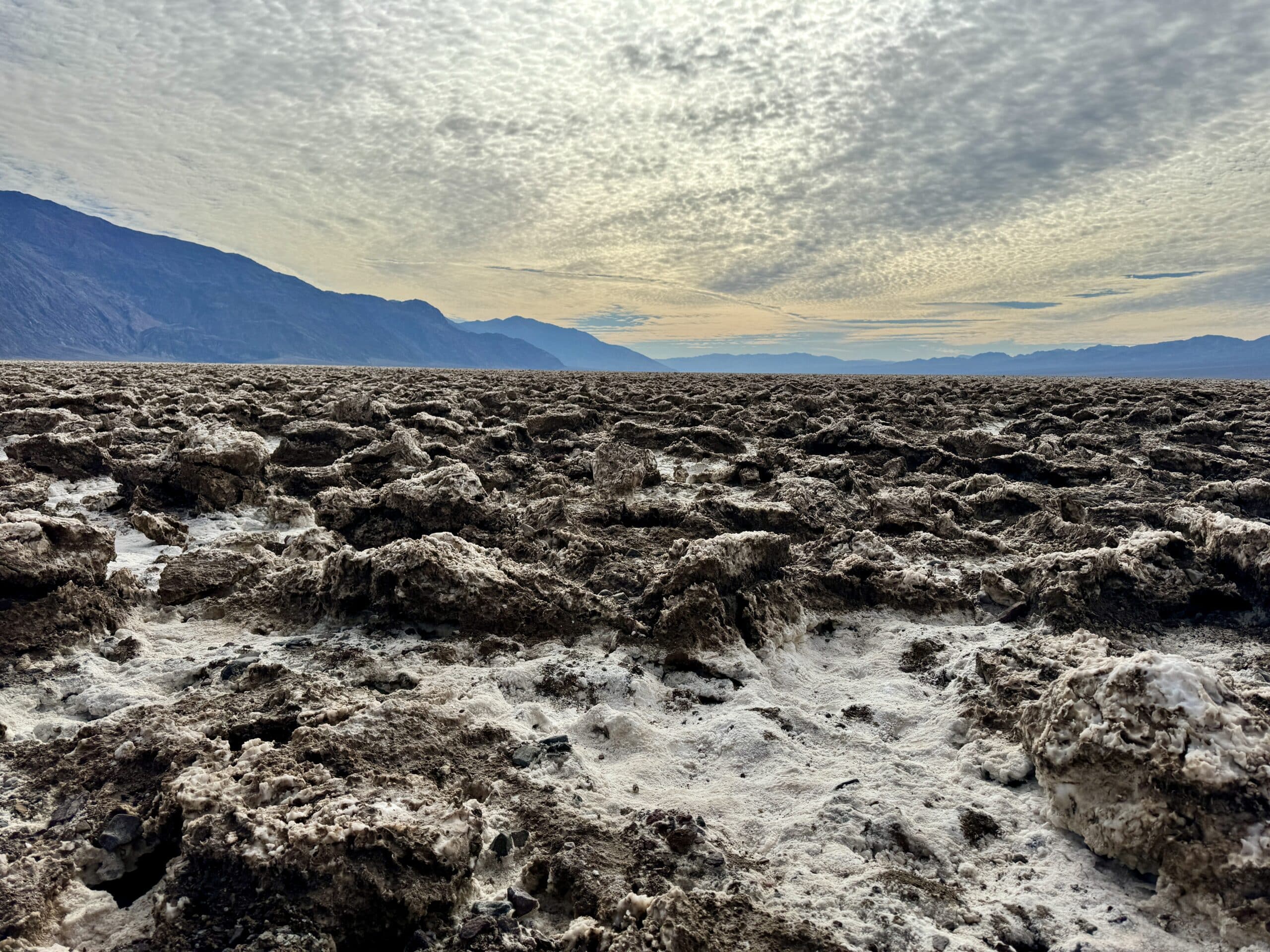 Devil's Golf Course in Death Valley