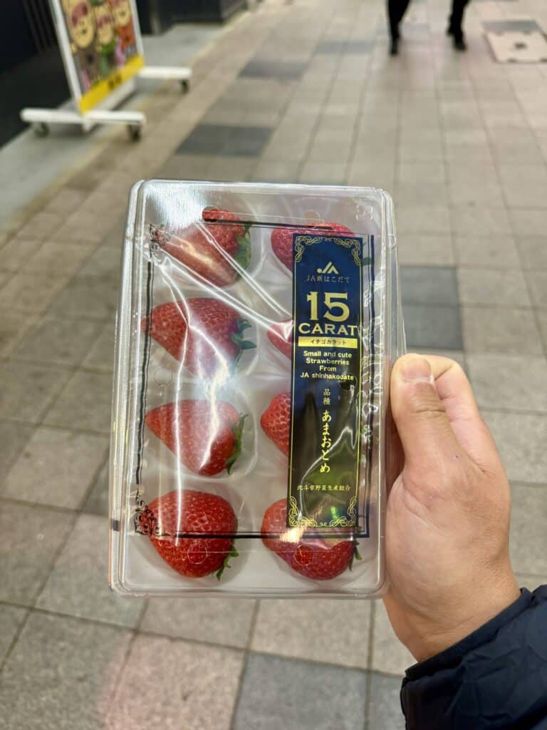 Hokkaido Strawberries